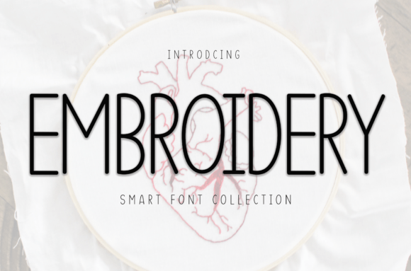 Embroidery Slab Serif Font Review for Boutique Apparel