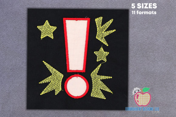 Exclamation Mark Applique Review